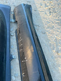 98-02 BMW Z3M Roadster Rocker Panels Side Skirts Jet Black