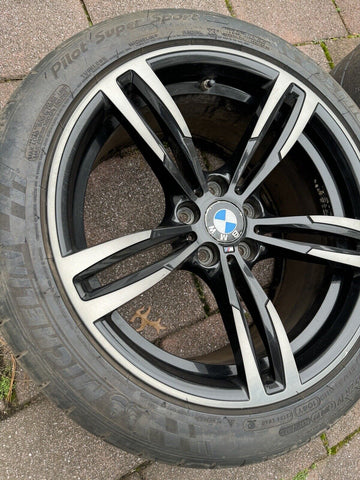 OEM Genuine BMW F80 F82 F83 M3 M4 Rim Wheel Double Spoke 437M 9JX19 10JX19 SET