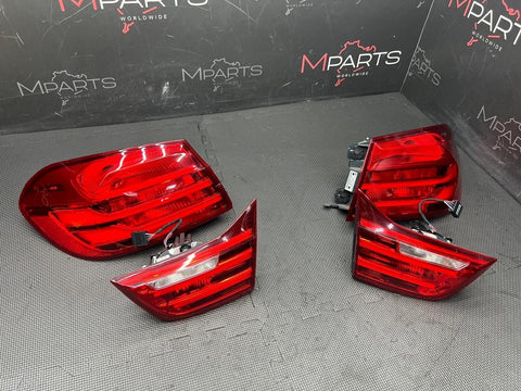 15-16 OEM BMW F32 F82 M4 Coupe PRE LCI Rear Left Right Side Tail Lights SET