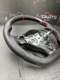 Performance Steering Wheel M Stitching 01-06 BMW E46 M3 Carbon Fiber SMG