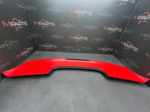 FERRARI 458 SPIDER REAR DECK LID SPOILER PANEL NERO DAYTONA OEM 82998811