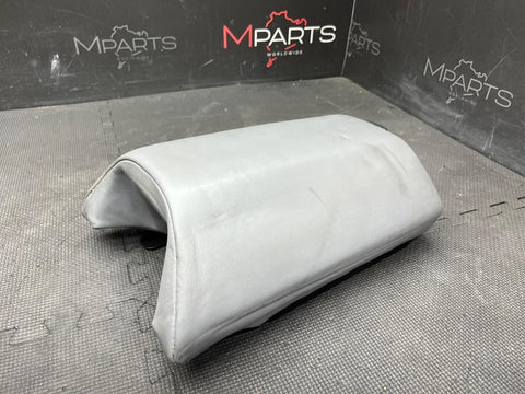 BMW E46 M3 01-06 Rear Seat Back Cushion Grey Leather Ski Backrest Convertible