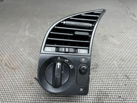 92-99 BMW E36 M3 318i 323i 325i 328i Left Driver Air Vent Headlight Switch OEM
