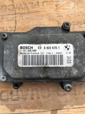 BMW E46 M3 01-06 FRONT AUX FAN Motor Module ORIGINAL 6922670