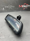 01-06 BMW E46 M3 Rearview Rear View Mirror HOMELINK SOS *Lens Fade*