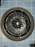 OEM BMW F80 F82 F83 M3 20x10 REAR WHEEL RIM 36112287501 STYLE 666M 5x120 BLACK