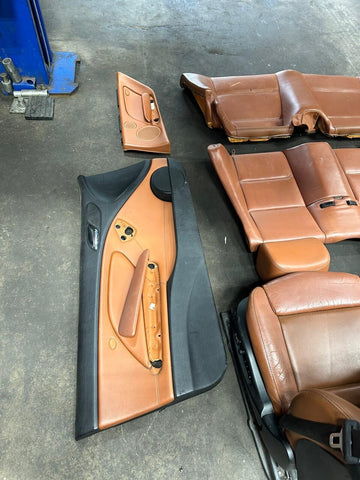 01-06 BMW E46 M3 Convertible Complete Interior Seats & Panels Cinnamon