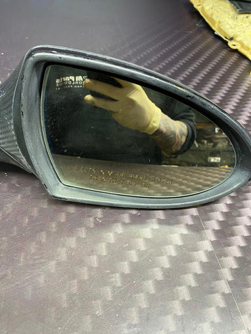 2006-2010 BMW E63 E64 M6 Right Passenger Side View Mirror Carbon Fiber Cover
