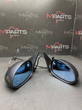 01-06 BMW E46 M3 Right Left Side View Mirrors Pair Steel Grey Gray