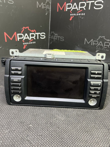 01-06 BMW E46 330 M3 Factory GPS Navigation Radio *Doesnt Work / Missing Knobs