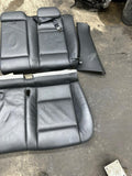 08-14 BMW E71 X6M Rear Seats Backrests Bolsters Bench Black