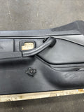 96-02 BMW Z3M Front Left Driver Door Card Panel Cover Trim Leather Black OEM