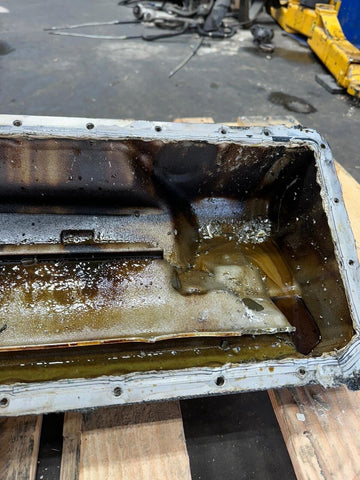 01-08 Bmw E46 M3 E86 Z4m Z3m S54 3.2l Engine Motor Oil Pan *Damage