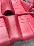 01-06 BMW E46 M3 Convertible Complete Interior Front Heated Seats Custom Red