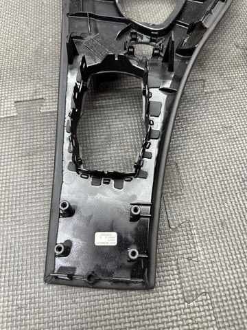 2009-2013 BMW E90 E92 M3 CIC Center Console Cover Shifter Trim Panel Black DCT