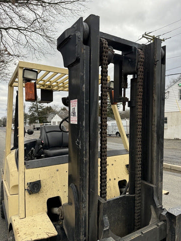 Hyster H100XM 10,000lbs Industrial Forklift Lift Truck Side