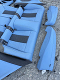 21-24 BMW G82 M4 Coupe Front & Back Seats Cushion Blue Leather