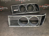 BMW E24 6-Series M6 Front Black Grilles Grills