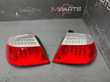 BMW E46 M3 04-06 CONVERTIBLE OUTER TAIL LIGHTS SET LED 6937453 GOOD LEDS