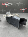 BMW E46 M3 OEM (2001-2006) BRAKE AIR INLET DUCTS + BRACKETS PAIR