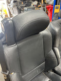 01-06 BMW E46 M3 Convertible Complete Interior Front Heated Seats Black