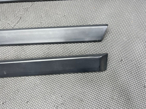 Black Moulding Exterior Door Trim Set of 4 BMW 00-03 E39 M5 OEM
