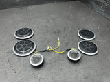 08-13 BMW E92 E93 M3 Door Speakers Tweeters Covers Grilles Set