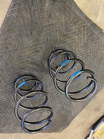 2001-2006 BMW E46 M3 Coupe Front Axle Coils Springs Pair Blue Marking