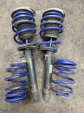 BMW E46 M3 2001-2006 OEM FRONT REAR SHOCK STRUTS SET H&R SPRINGS