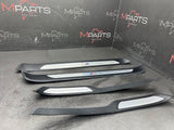 GENUINE 08-11 BMW E90 M3 ENTRANCE DOOR SILLS COVERS SCUFF PLATES SET FRONT REAR