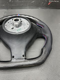 Performance Steering Wheel M Stitching 01-06 BMW E46 M3 Carbon Fiber Manual