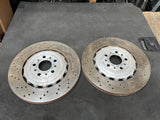 21-23 BMW G80 G82 G83 M3 M4 Rear Brake Discs Rotors Set Genuine