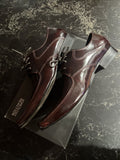 KENNETH COLE Reaction Mens Shoes - Star Quality Brown Leather Oxfords Size 11.5