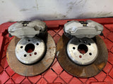 OEM BMW B58 2017-2019 540i 530i OEM G30 Front Brake Calipers Rotors Pair