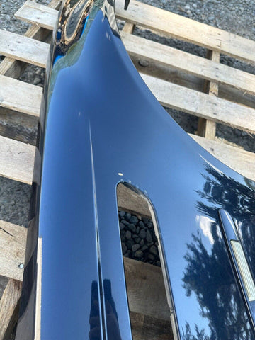01-06 BMW E46 M3 Right Passenger Fender Carbon Black Metallic
