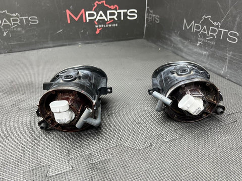 01-06 BMW E46 M3 OEM ZKW Fog Lights Lamps Pair Clear