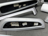 01-06 BMW E46 M3 Convertible Interior Trim Set Brushed Aluminum 8pc Complete