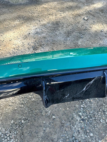 (PICKUP ONLY) 21-23 BMW G80 M3 SEDAN REAR BUMPER COVER PDC ISLE OF MAN GREEN