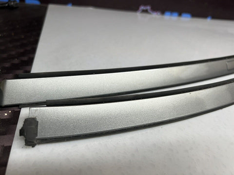 Genuine BMW F87 M2 Roof Rails Mouldings Pair Mineral Grey Gray