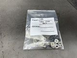 BMW 01-06 E46 M3 S54 ENGINE VALVE COVER Nuts Bolts Hardware
