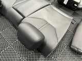 08-13 BMW E92 M3 Coupe Original Novillo Black Interior Rear Seats