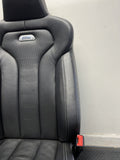 15-18 BMW F80 M3 Sedan Front Seats Black