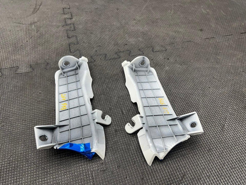 FERRARI 488 GTB REAR SPOILER DECK LID WALL MOULDINGS BRACKETS OEM 86653200