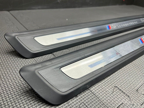 21-23 BMW G83 G83 M4 COMPETITION DOOR SILLS SCUFF PLATES TRIMS COVERS PAIR