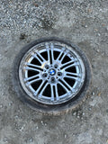 BMW E46 M3 01-06 Factory Wheel Rear Single Style 67 18x9 Light Curb Rash