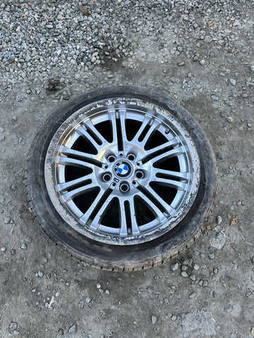 BMW E46 M3 01-06 Factory Wheel Rear Single Style 67 18x9 Light Curb Rash