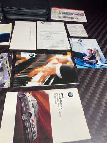 OEM BMW 01-06 E46 BOOKLETS GUIDES BOOKS BROCHURES