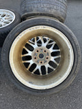 17” BBS RGR RX222 WHEELS RIMS 5x120 SET OF 4 17x9