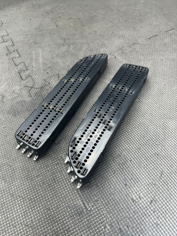 01-06 BMW E46 M3 Fender Vents Grilles Trims Gloss Black