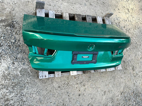 21-23 BMW G80 M3 Rear Trunk Lid Deck Panel Isle Of Man Green